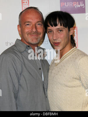 Rodney Scott, Johnny Weir Gay Pride 2011 Premiere "Lila-Party" - VIP-Raum in West Hollywood Park West Hollywood, Kalifornien - 10.06.11 statt Stockfoto