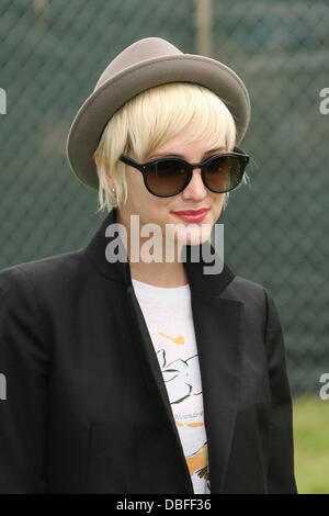 Ashlee Simpson 22. jährlichen Zeit für Helden Celebrity Picknick gesponsert von Disney zugunsten der Elizabeth Glaser Pediatric AIDS Foundation veranstaltet am Wadsworth Theater auf dem Veteran Verwaltung Rasen Los Angeles, Kalifornien - 12.06.11 Stockfoto