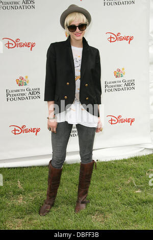 Ashlee Simpson 22. jährlichen Zeit für Helden Celebrity Picknick gesponsert von Disney zugunsten der Elizabeth Glaser Pediatric AIDS Foundation veranstaltet am Wadsworth Theater auf dem Veteran Verwaltung Rasen Los Angeles, Kalifornien - 12.06.11 Stockfoto