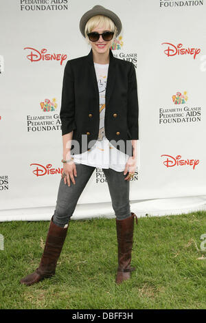 Ashlee Simpson 22. jährlichen Zeit für Helden Celebrity Picknick gesponsert von Disney zugunsten der Elizabeth Glaser Pediatric AIDS Foundation veranstaltet am Wadsworth Theater auf dem Veteran Verwaltung Rasen Los Angeles, Kalifornien - 12.06.11 Stockfoto