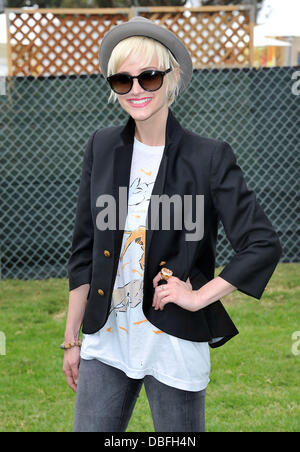 Ashlee Simpson 22. jährlichen Zeit für Helden Celebrity Picknick gesponsert von Disney zugunsten der Elizabeth Glaser Pediatric AIDS Foundation veranstaltet am Wadsworth Theater auf dem Veteran Verwaltung Rasen Los Angeles, Kalifornien - 12.06.11 Stockfoto