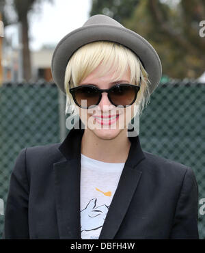 Ashlee Simpson 22. jährlichen Zeit für Helden Celebrity Picknick gesponsert von Disney zugunsten der Elizabeth Glaser Pediatric AIDS Foundation veranstaltet am Wadsworth Theater auf dem Veteran Verwaltung Rasen Los Angeles, Kalifornien - 12.06.11 Stockfoto