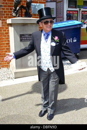 Willie Carson Royal Ascot in Ascot Racecourse Berkshire, England - 14.06.11 Stockfoto