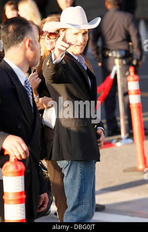 Matthew McConaughey 2011 Los Angeles Filmfestival - "Bernie" Opening Night Premiere anlässlich der königlichen Kinos L.A. Live - draußen Ankünfte Los Angeles, Kalifornien - 16.06.11 Stockfoto