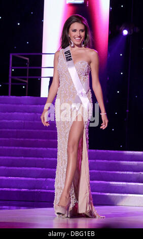 Verpassen Sie Utah USA Jamie Lynn Crandall 2011 Miss USA Vorrundenspielen an das Theater of Performing Arts im Planet Hollywood Resort &amp; Casino Las Vegas, Nevada - 15.06.11 Stockfoto