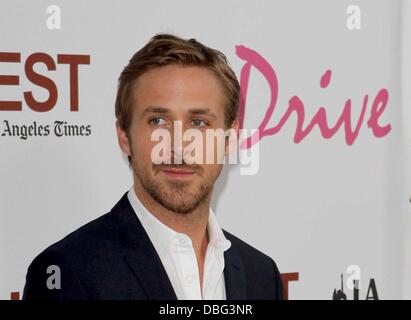 Ryan Gosling Los Angeles Film Festival 2011 - "Drive" Gala Premiere Held am königlichen Kinos L.A. Live Los Angeles, Kalifornien - 17.06.11 Stockfoto