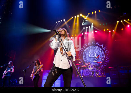 David Coverdale mit Whitesnake bei der HMV Hammersmith Apollo London England 20.06.11 Stockfoto