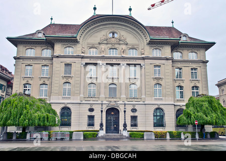 National Bank der Schweiz, Bern, Schweiz, Europa. Stockfoto