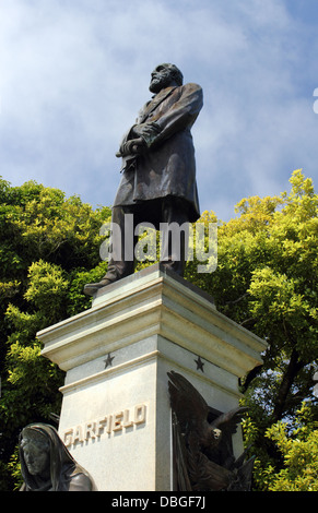 James Abram Garfield Denkmal, Golden Gate Park, San Francisco, Kalifornien, USA Stockfoto