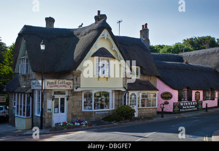 Alten Shanklin Dorf, Isle Of Wight, Hampshire, England Stockfoto