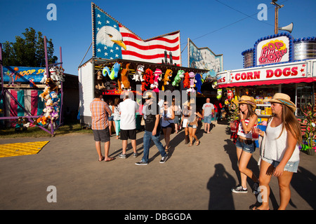 California Mitte State Fair, Paso Robles, Kalifornien, Vereinigte Staaten von Amerika Stockfoto