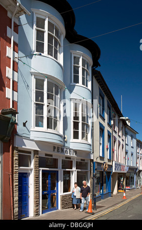 Großbritannien, Wales, Ceredigion, Aberystwyth, Altstadt, Pier Street Stockfoto