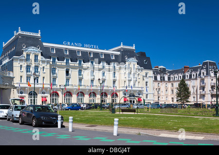 Frankreich, Normandie, d-Day Strände Gegend, Cabourg, das Grand Hotel. Stockfoto