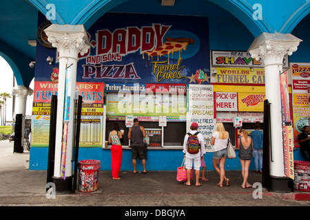 Pizza Ort, Venice Beach, Los Angeles, California, Vereinigte Staaten von Amerika Stockfoto