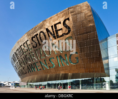 Wales Millennium Centre Cardiff Bay South Glamorgan Wales Großbritannien GB EU Europa Stockfoto