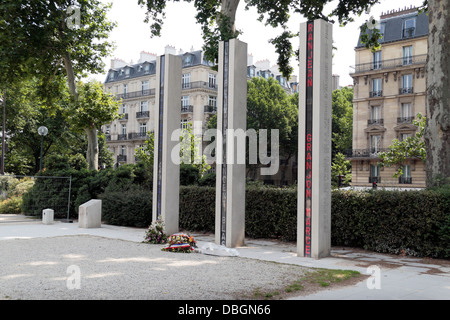 Le Mémorial nationale De La Guerre d'Algérie et des bekämpft du Maroc et De La Tunisie 1952-1982, Quai Branly, Paris, Frankreich. Stockfoto