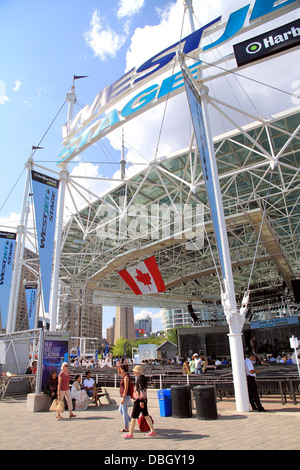 Harbourfront Amphitheater auf dem Lake Ontario in Toronto, Kanada Stockfoto