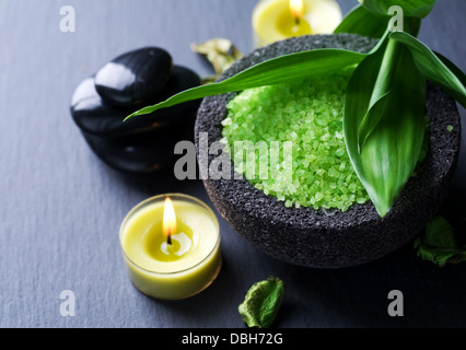 Spa-Einstellung Stockfoto