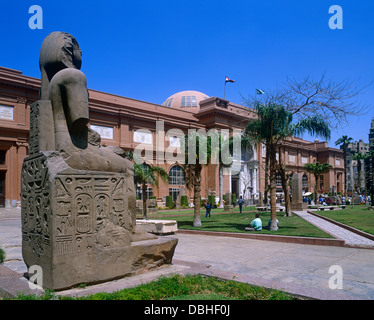 Ägyptisches Museum, Kairo, Ägypten Stockfoto
