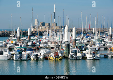 Hafen von Le Havre, Gemeinde im Département Seine-Maritime in der Region Haute-Normandie im Nordwesten Frankreichs Stockfoto