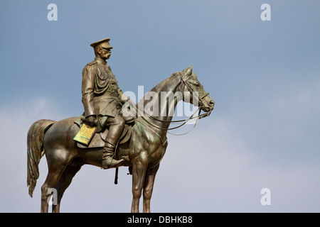 Statue der "Tsar Befreier" (Tsar Osvoboditel), Zar Alexander II., die Bulgarien von der Türkenherrschaft befreit Stockfoto