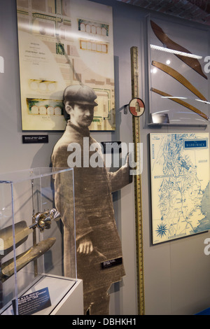 Lowell nationaler historischer Park Visitor Centre Stockfoto