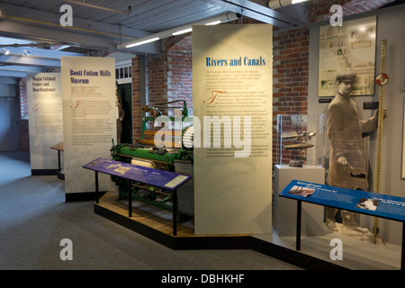 Lowell nationaler historischer Park Visitor Centre Stockfoto