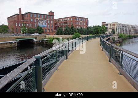 Lowell nationaler historischer Park Zeichen Stockfoto