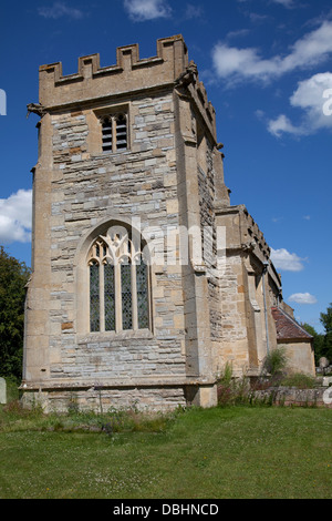 Turm der Allerheiligen Kirche Weston-on-Avon Warwickshire UK Stockfoto