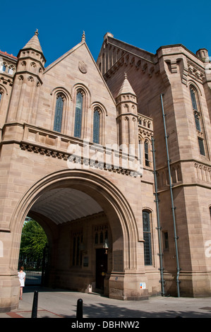 Whitworth Hall, Universität von Manchester, Manchester, UK Stockfoto