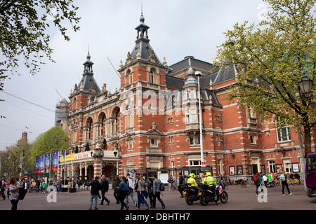 Stadttheater Stadsschouwburg Gebäude aus dem Jahr 1894 in Amsterdam, Holland, Niederlande, Neo-Renaissance-Stil Stockfoto