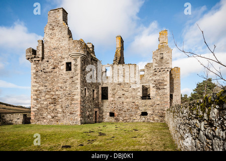 Glenbuchat Castle in Aberdeenshire, Schottland. Stockfoto