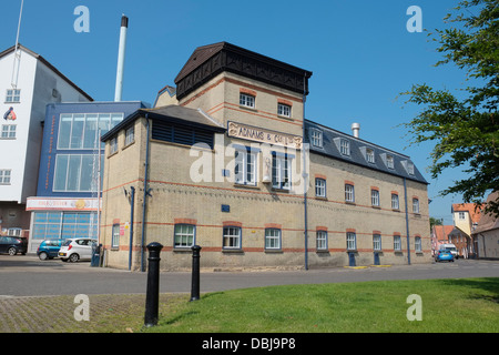 Adnams Sohle Bay Brauerei, Southwold, Suffolk, England. Stockfoto