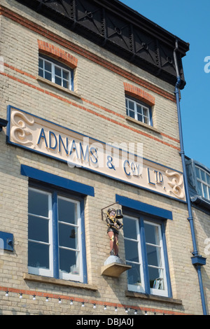 Adnams Sohle Bay Brauerei, Southwold, Suffolk, England. Stockfoto