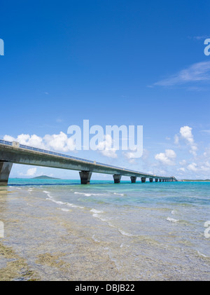 Ikema-Jima Brücke Miyako Island, Okinawa, Japan Stockfoto