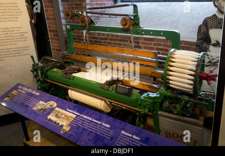 Lowell nationaler historischer Park Visitor Centre Stockfoto