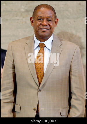 Forest Whitaker Nominierung als Goodwill-Botschafter für den Frieden und der Versöhnung für die Vereinten Nationen pädagogische, wissenschaftliche und kulturelle Körper am Sitz der Unesco. Paris, Frankreich - 21.06.11 Stockfoto