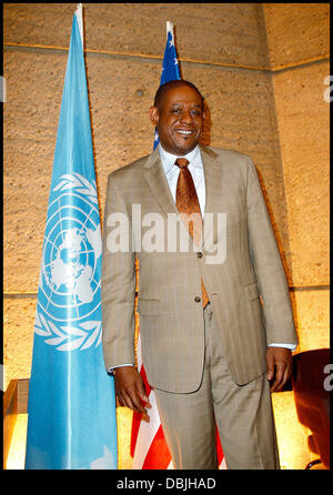 Forest Whitaker Nominierung als Goodwill-Botschafter für den Frieden und der Versöhnung für die Vereinten Nationen pädagogische, wissenschaftliche und kulturelle Körper am Sitz der Unesco. Paris, Frankreich - 21.06.11 Stockfoto