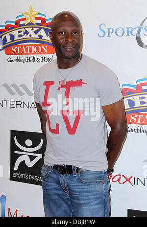 Jerry Rice Warren Mond beherbergt den elften jährlichen Sport Traum Schüssel nutzen bei Texas Station Hotel Casino Las Vegas, Nevada - 25.06.11 Stockfoto