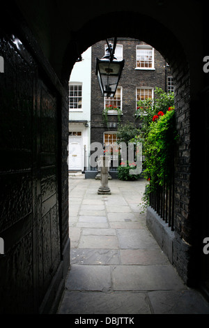 Durchgang durch Pickering Ort, Str. Jamess, London, UK Stockfoto