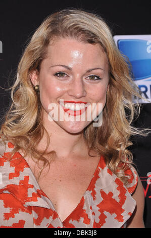 Rebecca Faulkenberry Schaden' ' Staffel 4 - Ankunft New York City, USA - 29.06.2011 Stockfoto