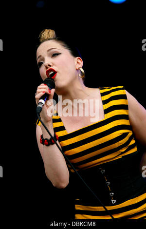 Imelda kann Hop Farm Festival 2011 - 3. Tag Kent, England - 03.07.11 Stockfoto