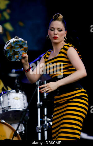 Imelda kann Hop Farm Festival 2011 - 3. Tag Kent, England - 03.07.11 Stockfoto