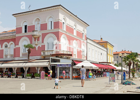 Hafen, Porec, Istrien, Kroatien Stockfoto