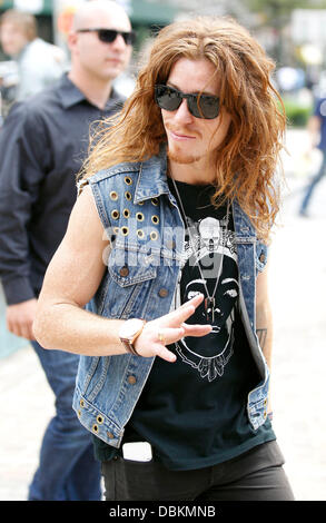 Shaun White zu Fuß in New York City New York City, USA - 07.07.11 Stockfoto