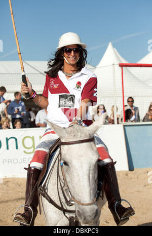 Ollie Locke Sandbanks Beach Polo Championship 2011 veranstaltet von Amika London Sandbänke, England - 09.07.11 Kredit obligatorisch: WENN.com Stockfoto