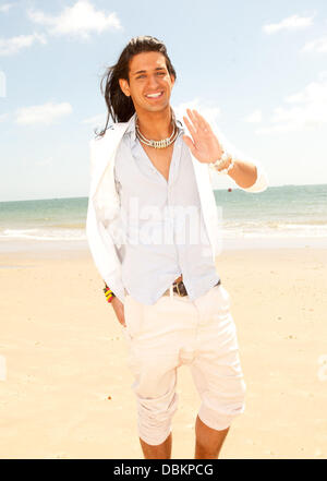 Ollie Locke Sandbanks Beach Polo Championship 2011 veranstaltet von Amika London Sandbänke, England - 09.07.11 Kredit obligatorisch: WENN.com Stockfoto