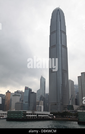 IFC-Gebäude Hong Kong Sar China Stockfoto