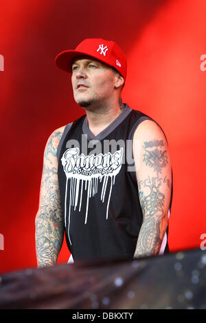 Limp Bizkit Sonisphere Festival 2011 - 3. Tag Stevenage, England - 10.07.11 Stockfoto