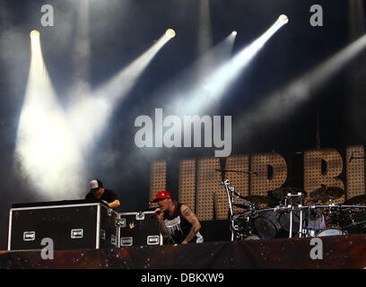 Limp Bizkit Sonisphere Festival 2011 - 3. Tag Stevenage, England - 10.07.11 Stockfoto